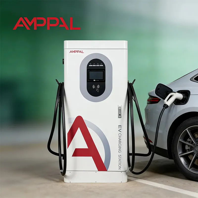Потужний вбудований швидкісний зарядний пристрій постійного струму EV потужністю 120 кВт для заряджання на шосе